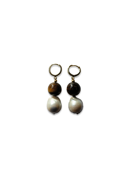 Gaia Pearl Earrings