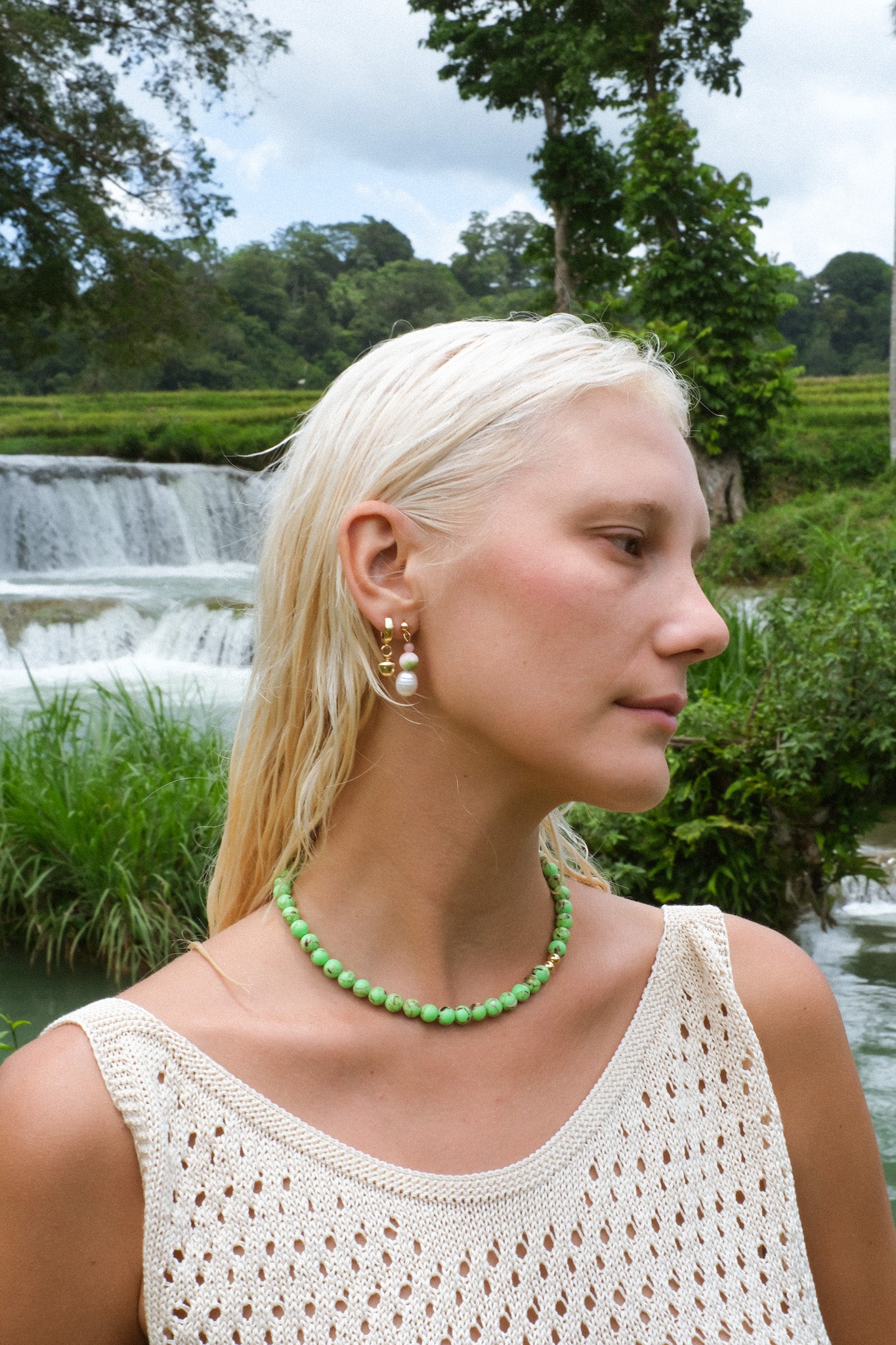 Flora Pearl Earrings